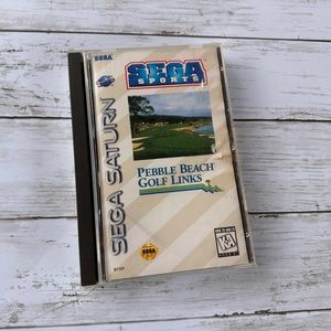 Pebble Beach Golf Links Sega Saturn **See Description